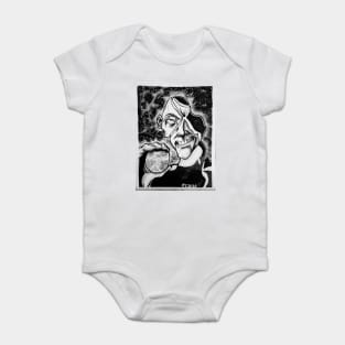 Doom Patrol "The Mind Is The Limit" Mr. Nobody portrait (original) Baby Bodysuit